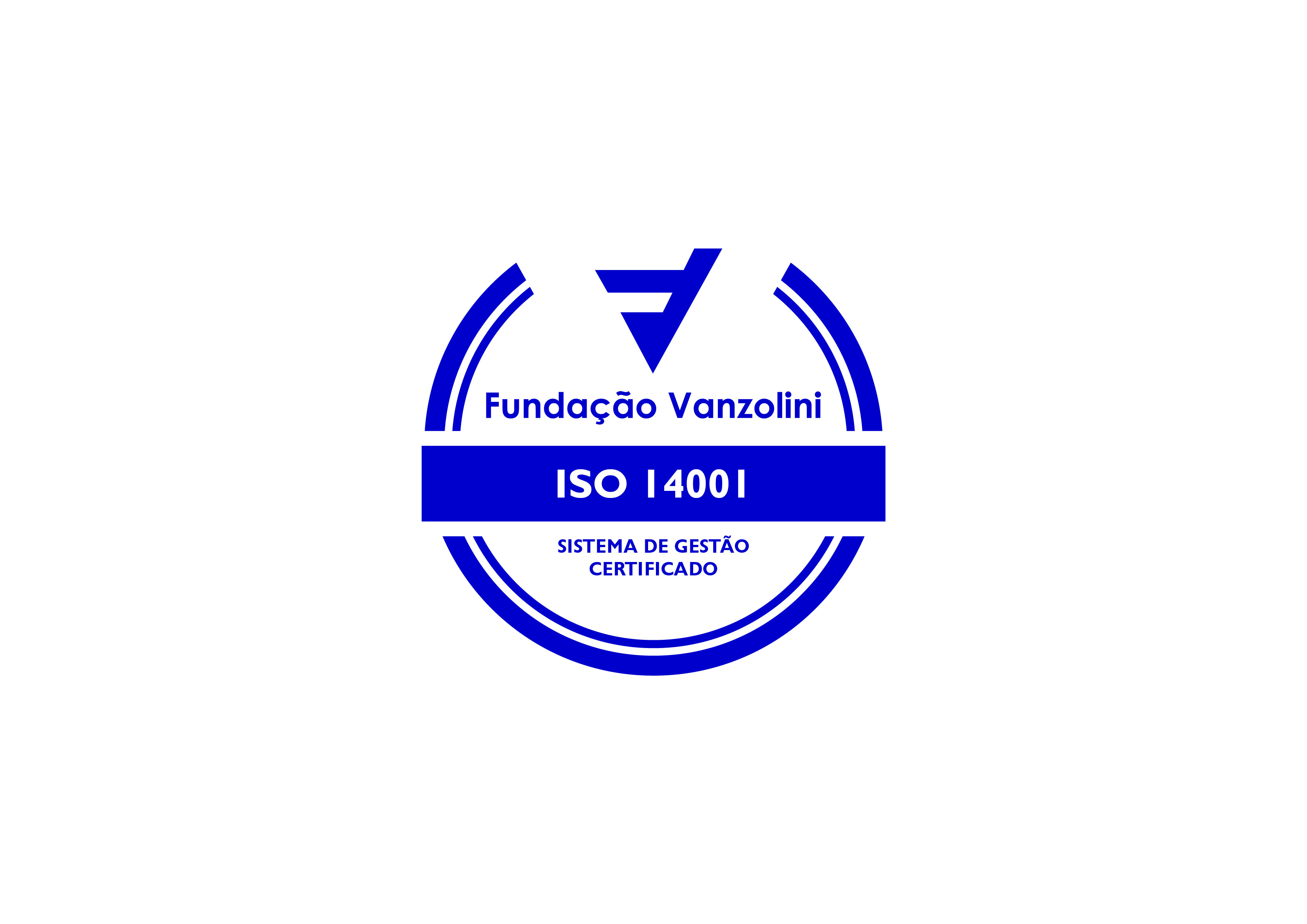 Fundação Vanzolini NBR ISO 14001:2015 Environmental Management System, certificate SGA-1868