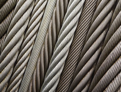 Steel wire ropes